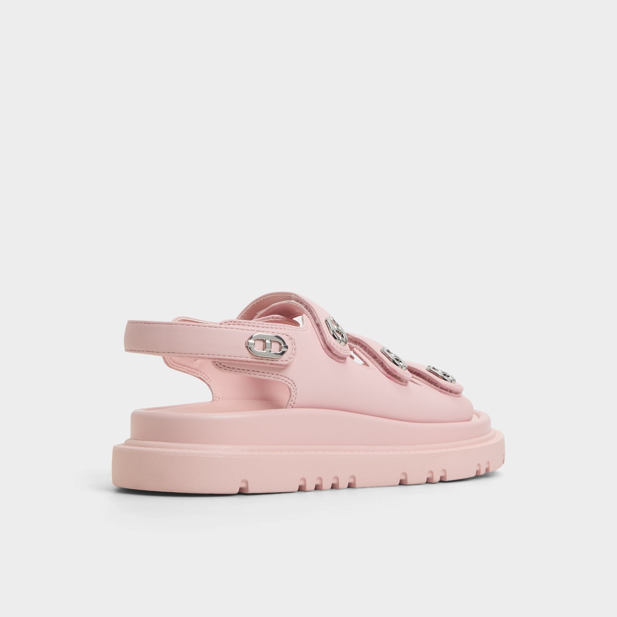 Halendar Light Pink Women's Footbed sandals - Footbed sandal, Footbed sandal