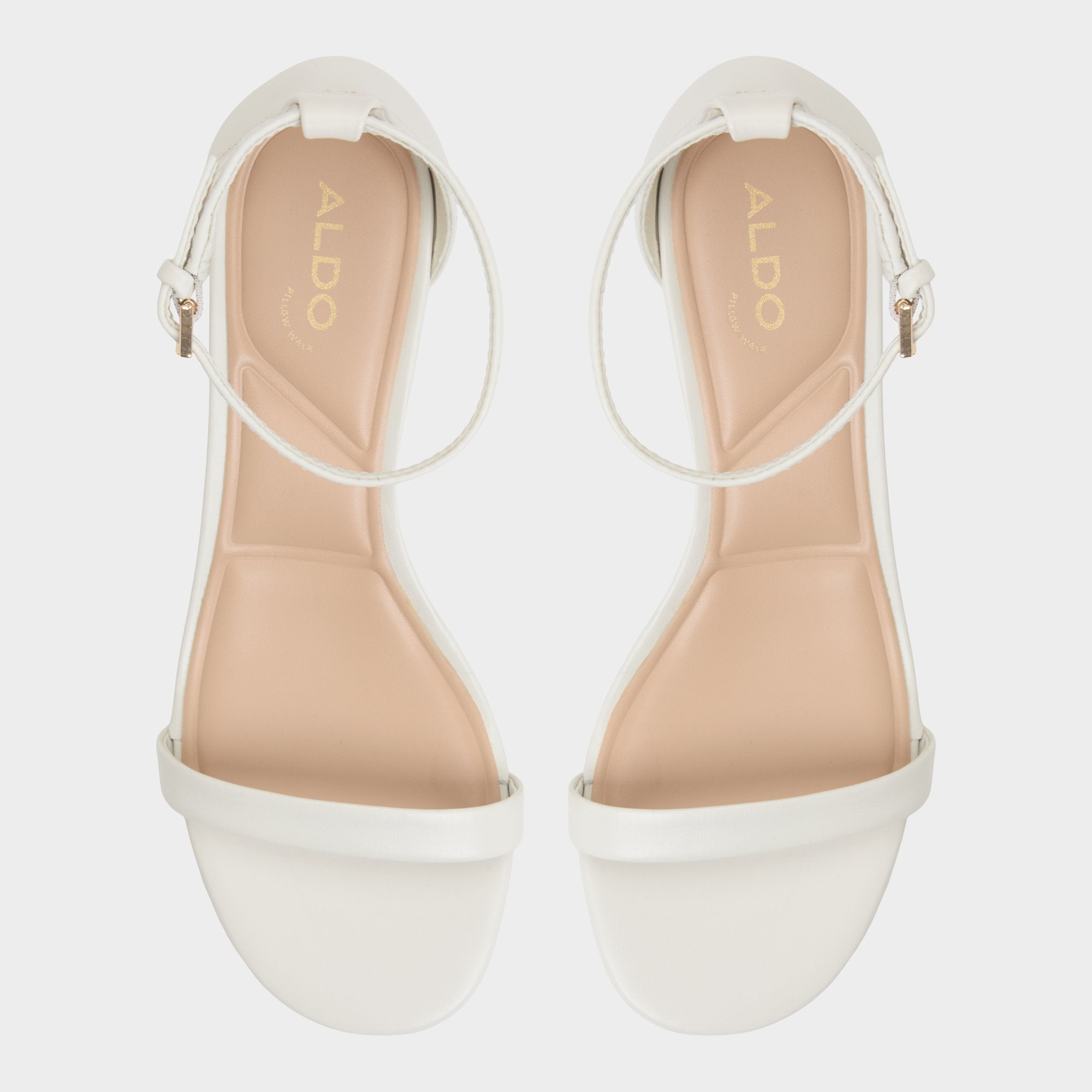 Calliope White/Bone Women's Block heels - Heeled sandal, Block heel