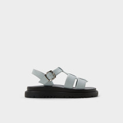 Linettie in Other Blue - Gladiator sandal, Footbed sandal