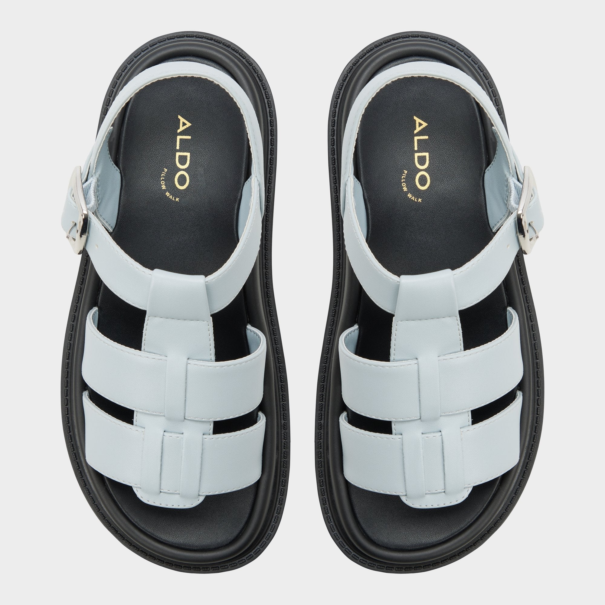 Linettie in Other Blue - Gladiator sandal, Footbed sandal