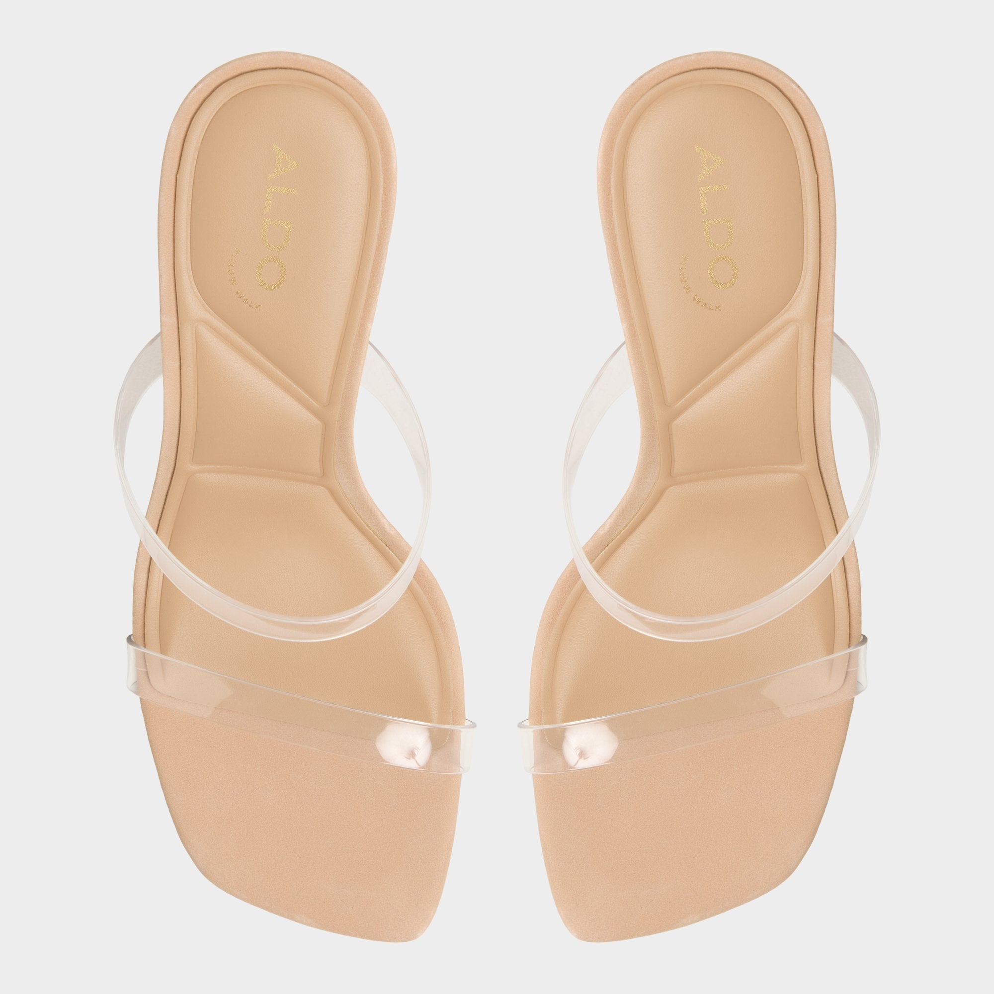 Evalina Medium Beige Women's Heeled sandals - Strappy heeled sandal, Stiletto heel
