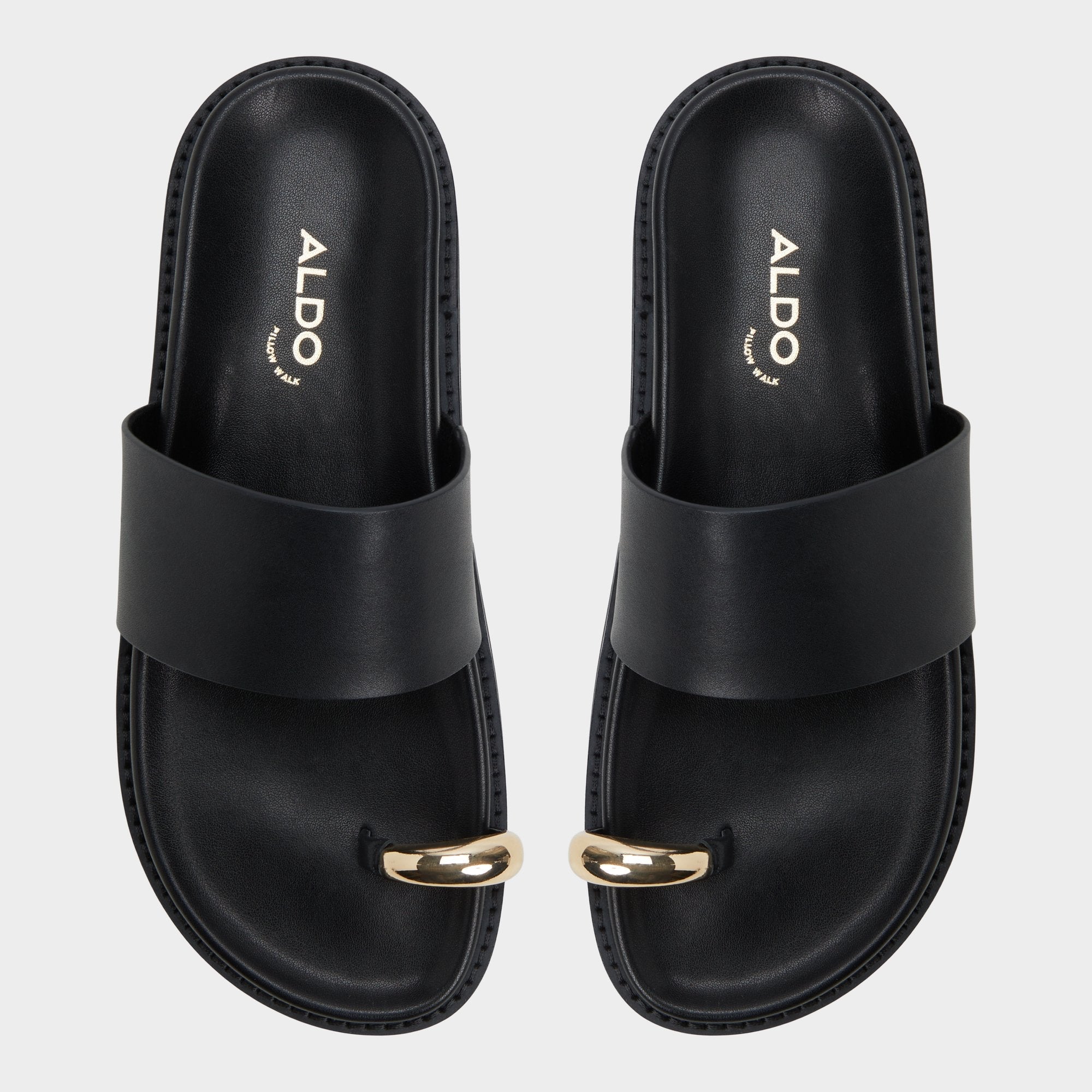 Beachstroll Black Women's Footbed sandals - Footbed sandal, Footbed sandal