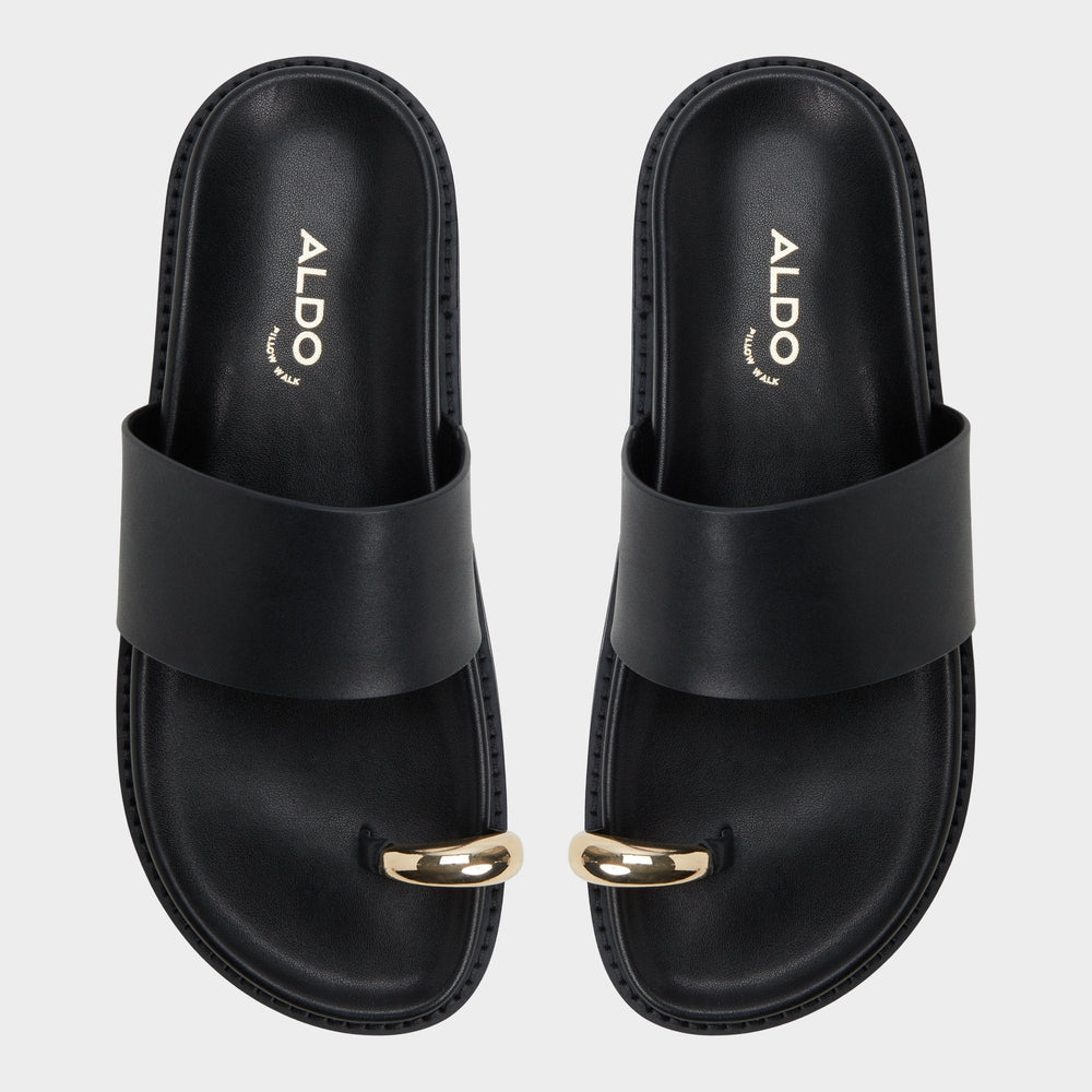 Beachstroll Black Women's Footbed sandals - Footbed sandal, Footbed sandal