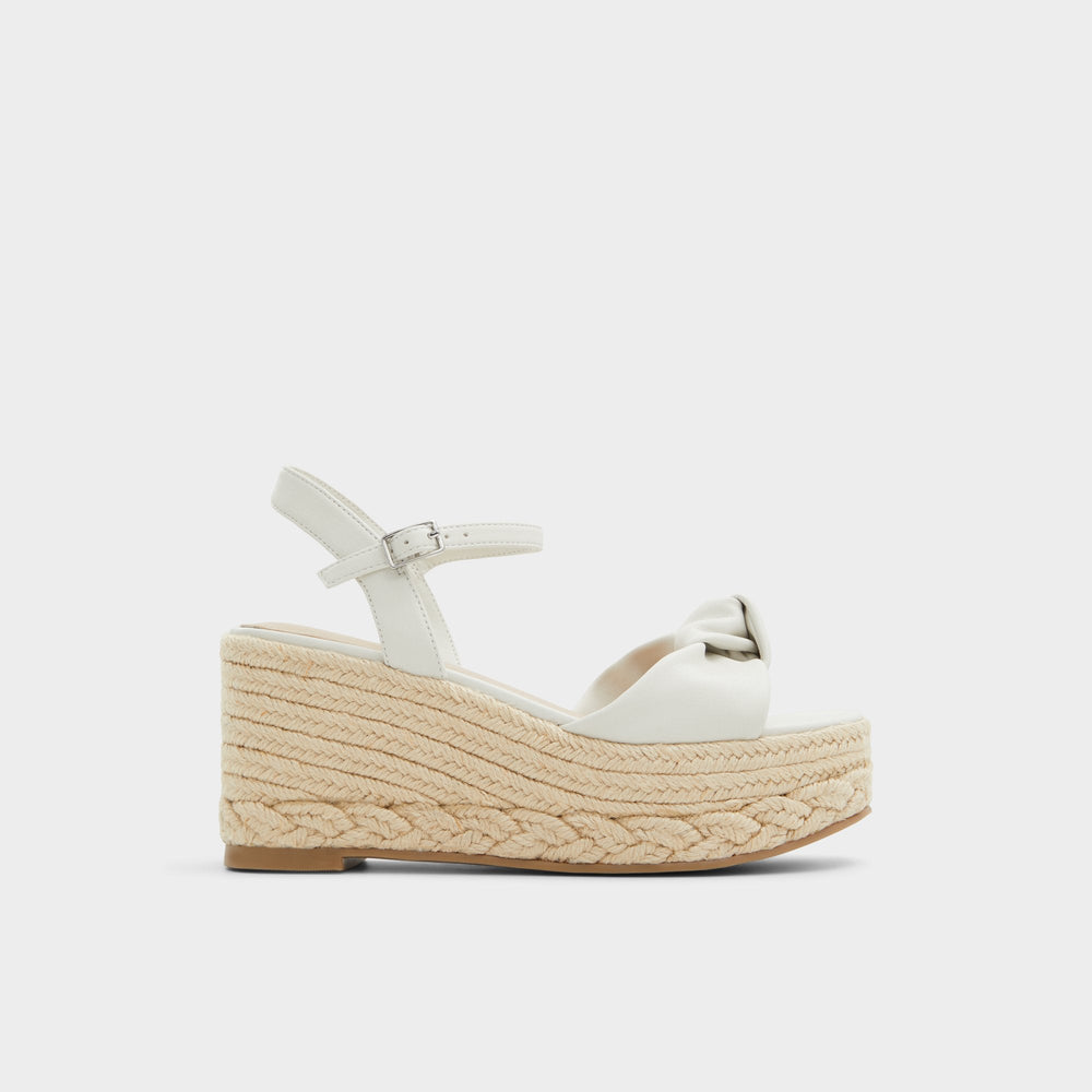 Annamarie White Women's Wedges - Wedge sandal, Wedge heel