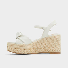 Annamarie White Women's Wedges - Wedge sandal, Wedge heel