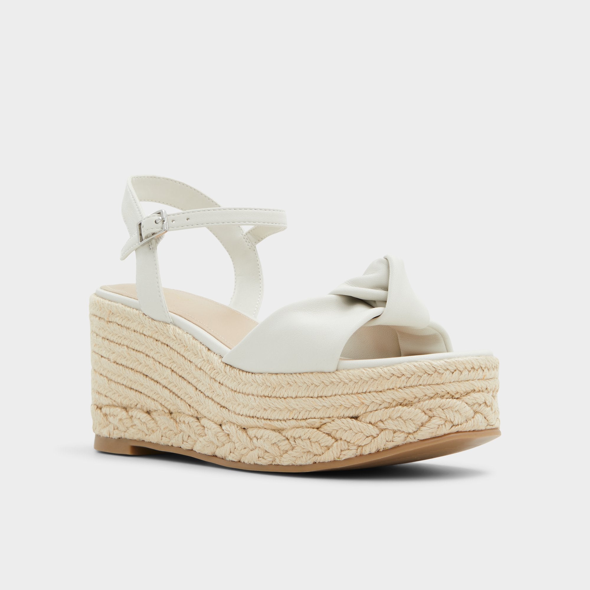 Annamarie White Women's Wedges - Wedge sandal, Wedge heel