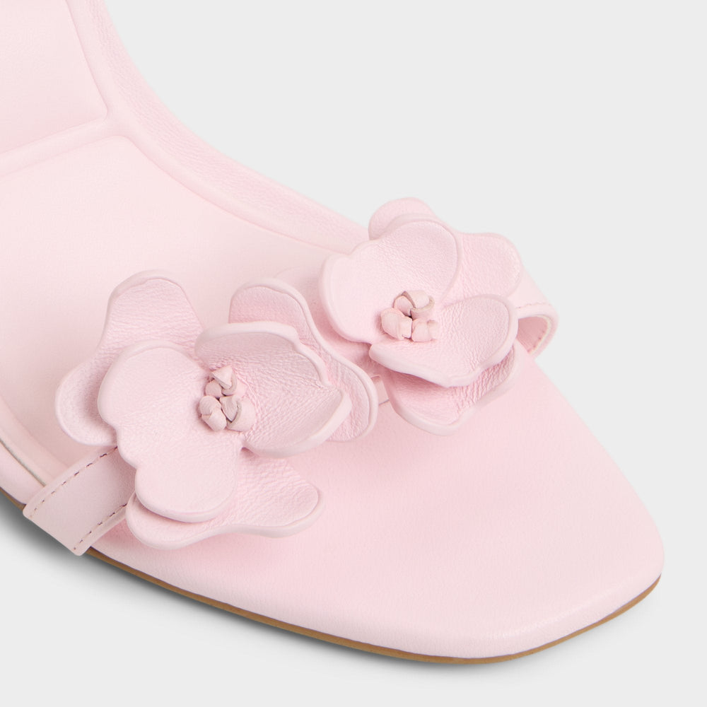 Daisylily Light Pink Women's Heeled sandals - Strappy heeled sandal, Stiletto heel