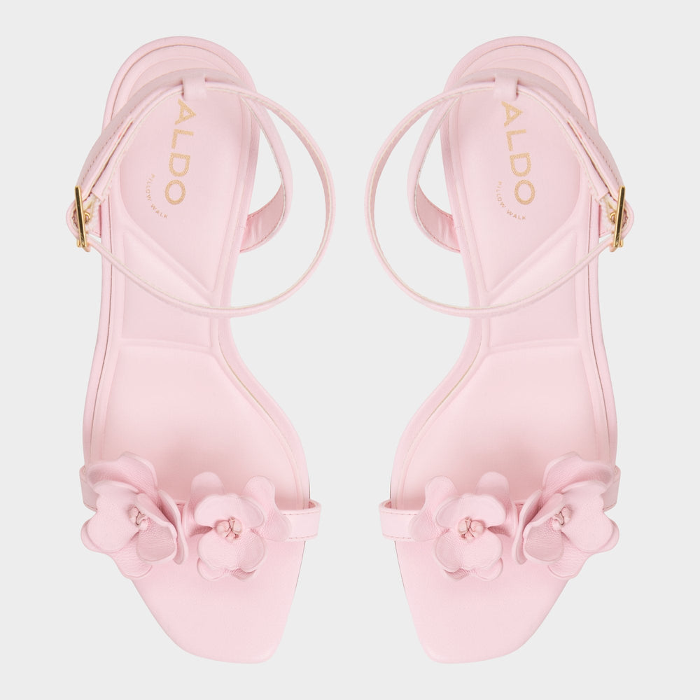 Daisylily Light Pink Women's Heeled sandals - Strappy heeled sandal, Stiletto heel
