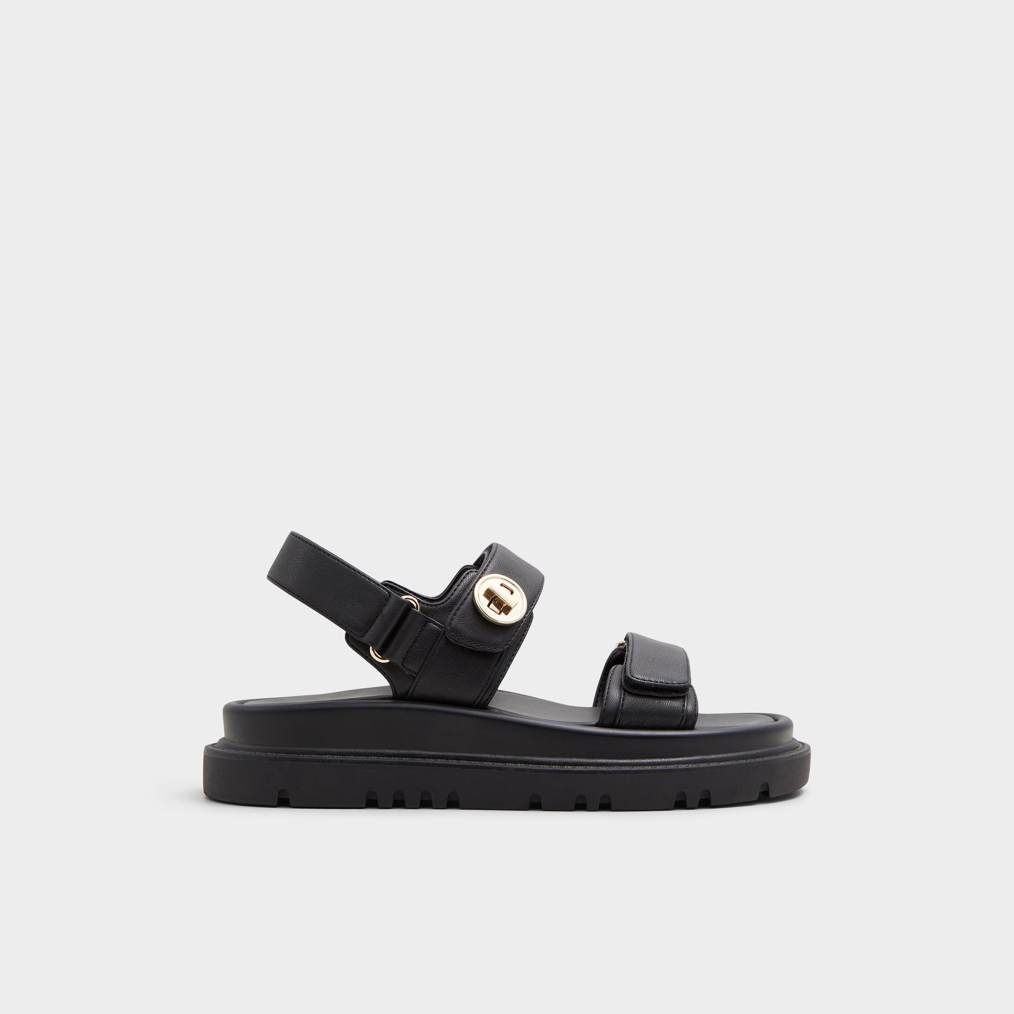Linette Black Women's Footbed sandals - Footbed sandal, Footbed sandal
