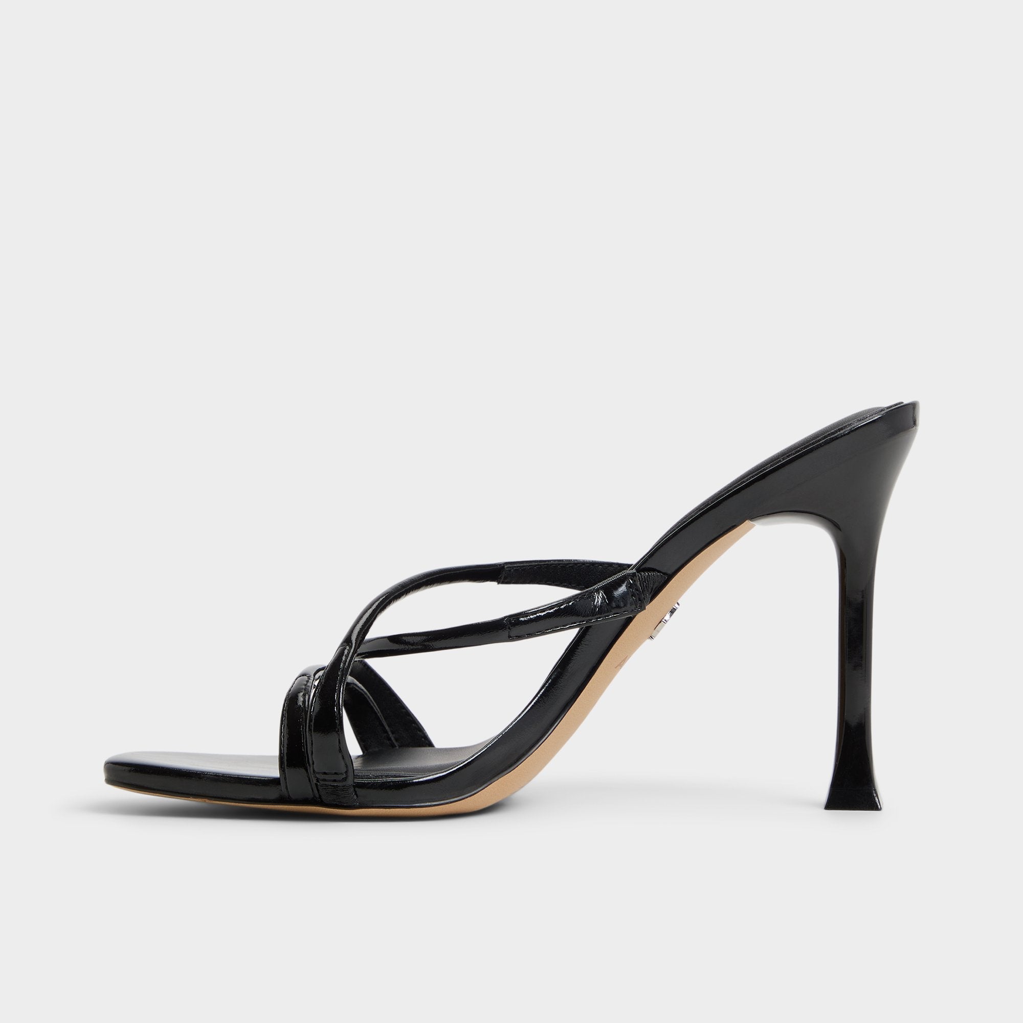 Velaia Black Women's Heeled mules - Heeled mule, Stiletto heel