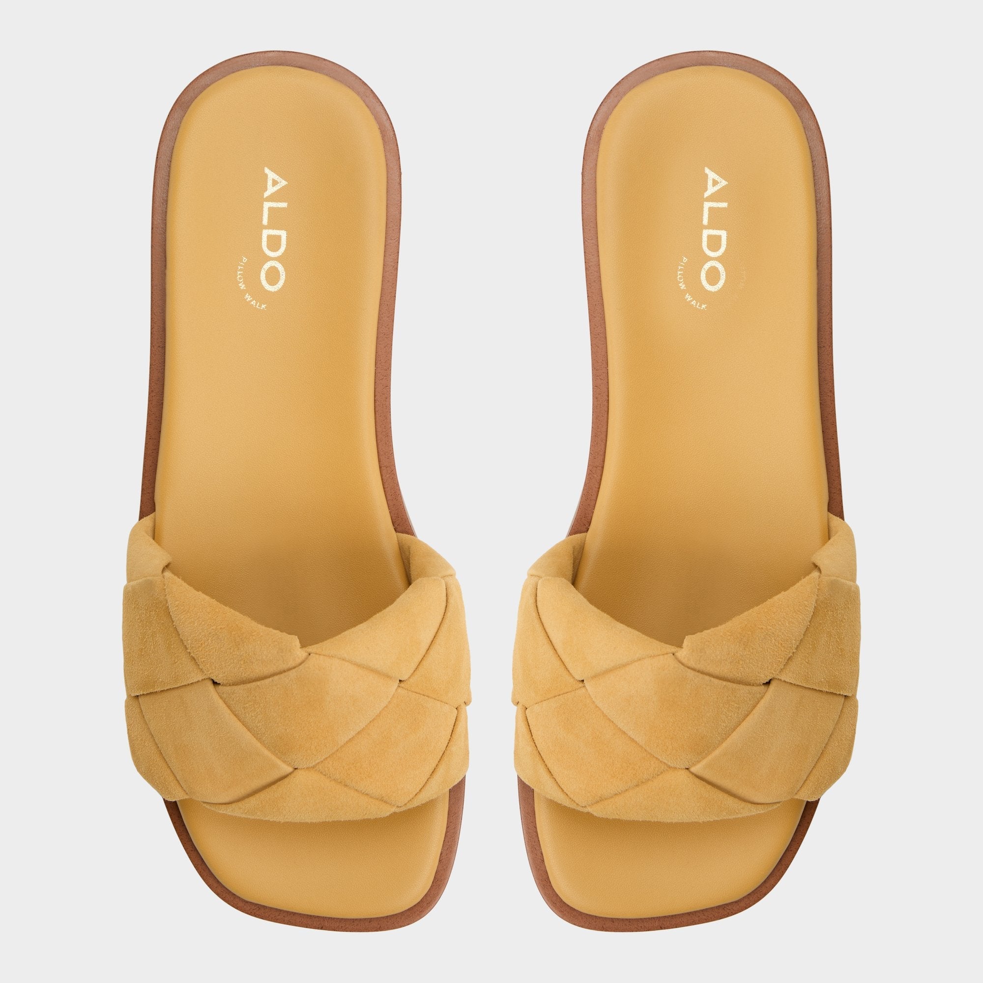Esterelle Other Yellow Women's Flats - Slide sandal