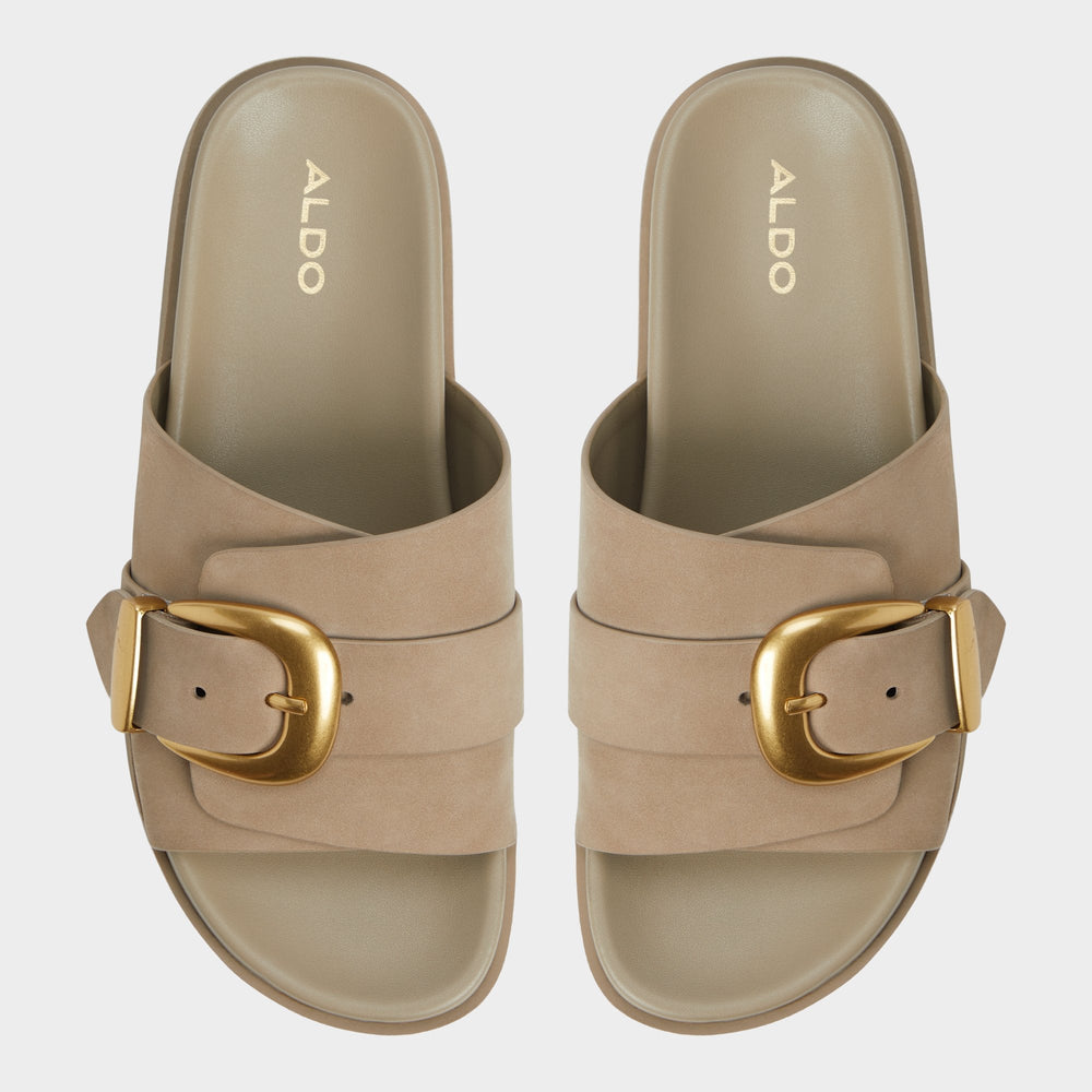 Alenana Other Green Women's Footbed sandals - Footbed sandal, Footbed sandal