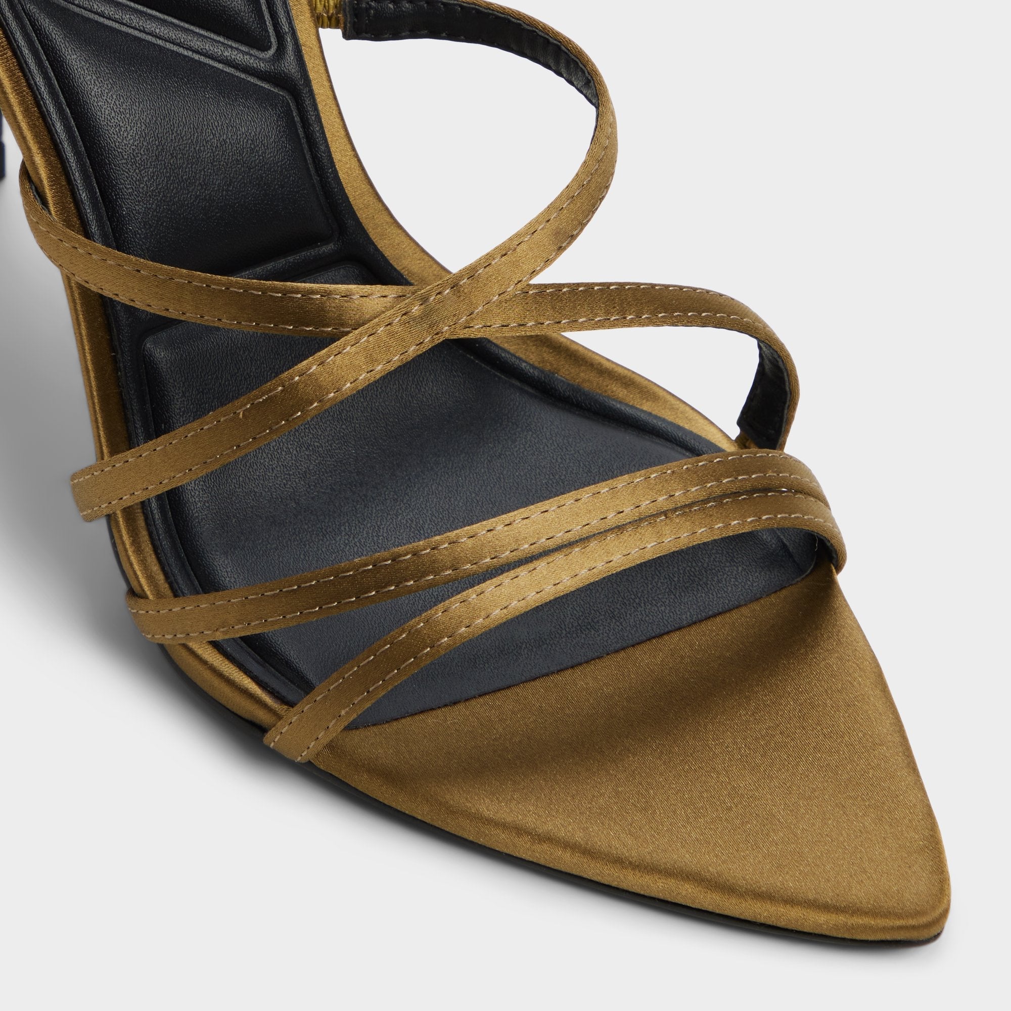 Solania Other Green Women's Strappy sandals - Strappy heeled sandal, Stiletto heel
