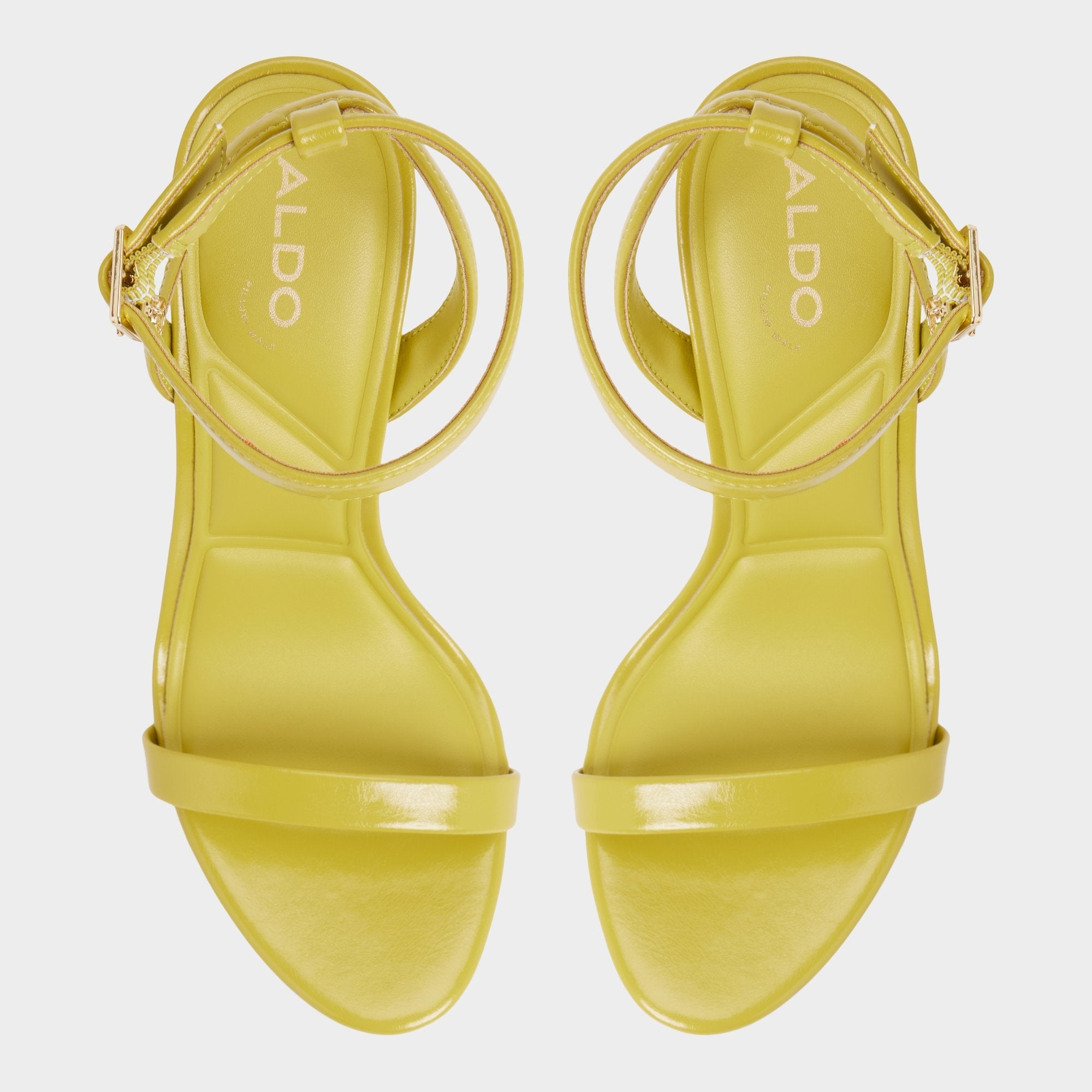 Maristou Lime Green Women's Heeled sandals - Strappy heeled sandal, Stiletto heel
