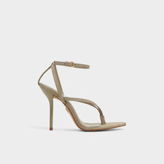 Abyfindley Other Green Women's Strappy sandals - Heeled flip flop, Stiletto heel