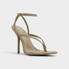 Abyfindley Other Green Women's Strappy sandals - Heeled flip flop, Stiletto heel