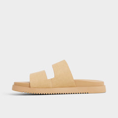 Daisymae Natural Women's Footbed sandals -