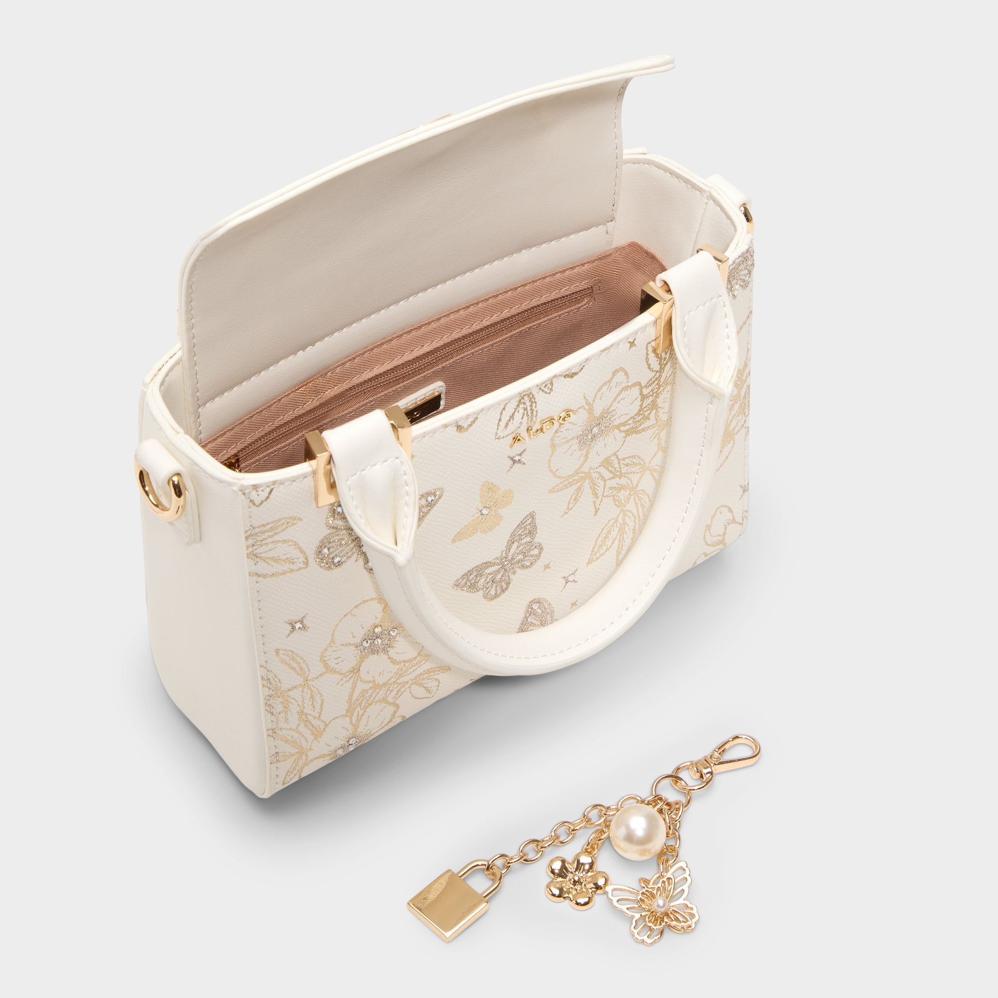 Shahiraa in Bone - Satchel bag