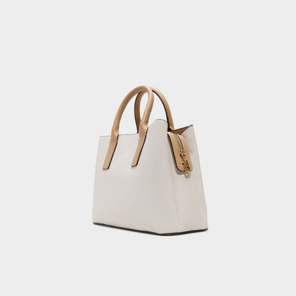 Jeynnaa in Bone - Satchel bag