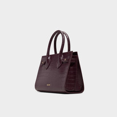 Auraliee in Dark Red - Satchel bag