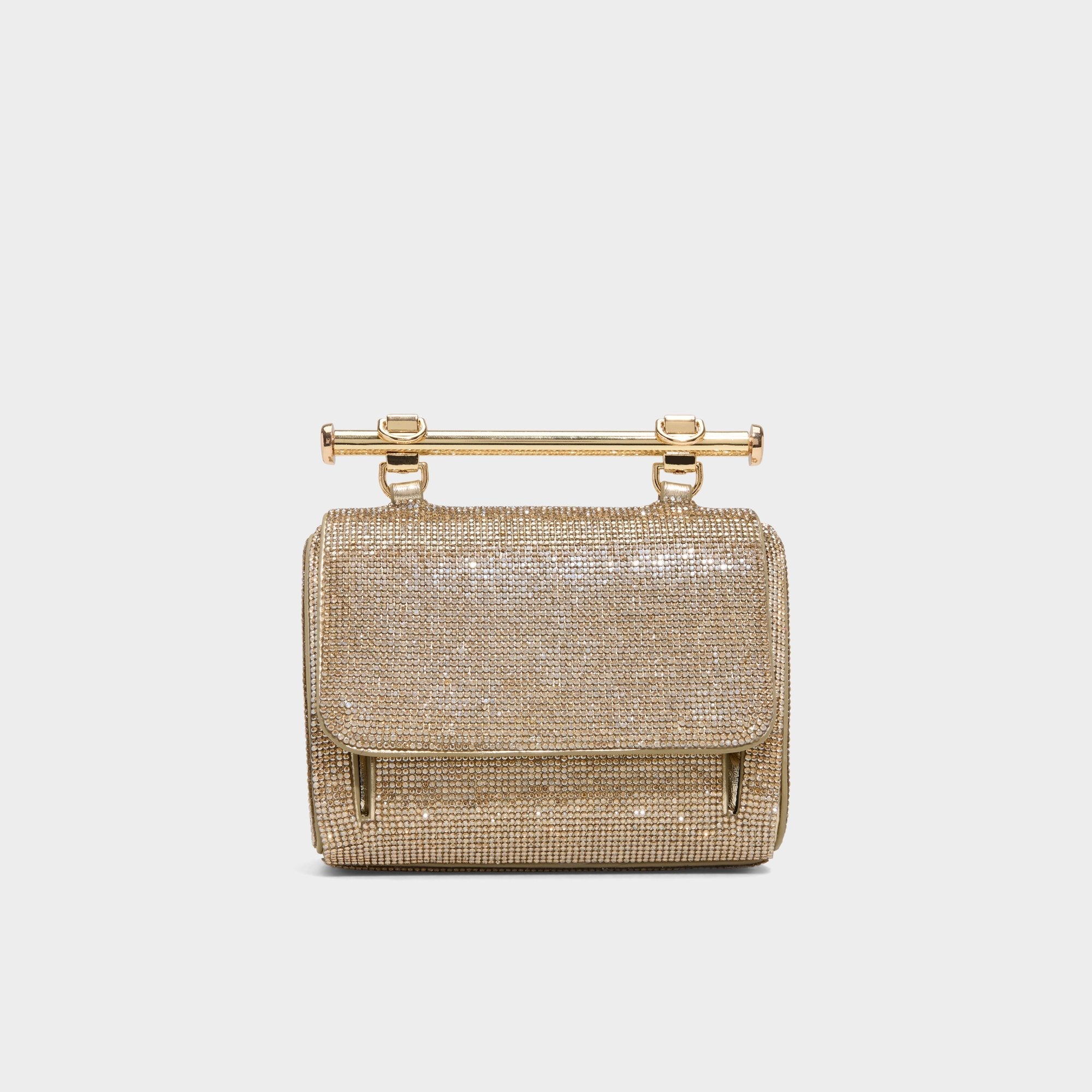 Blingchic Gold Women's Top Handle Bags - Top handle bag
