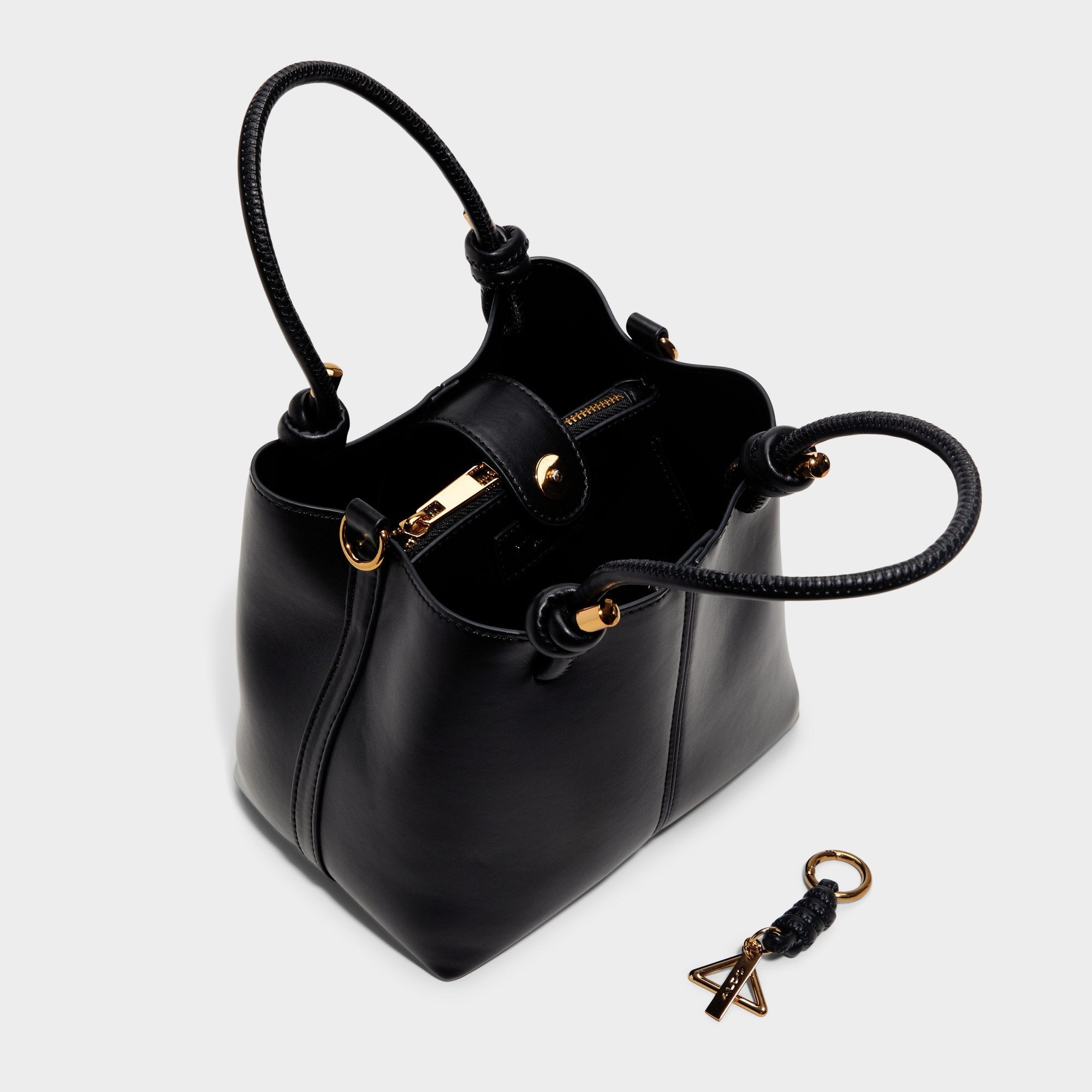 Evielily Black Overflow Women's Shoulder Bags - Satchel bag