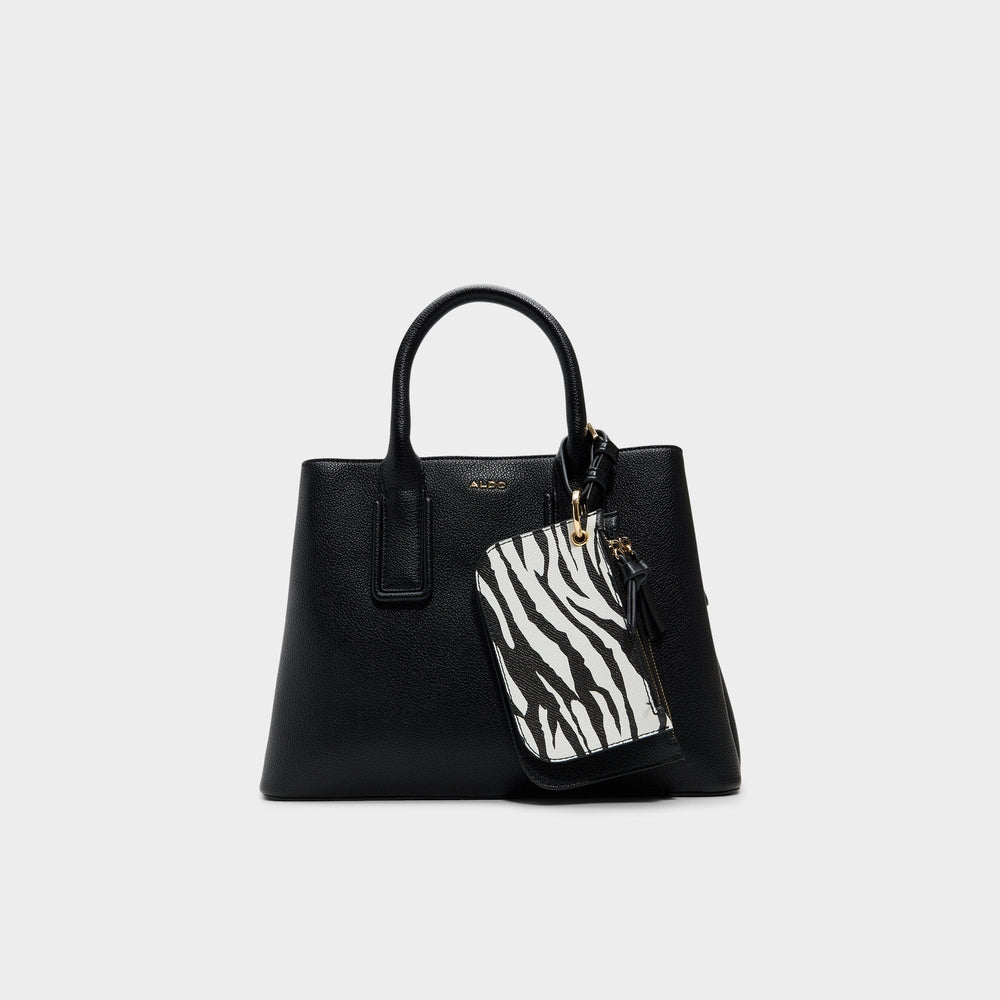 Jeynnaa in Black - Satchel bag