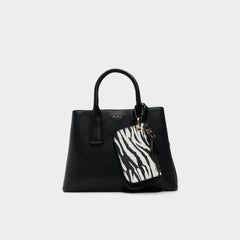 Jeynnaa in Black - Satchel bag