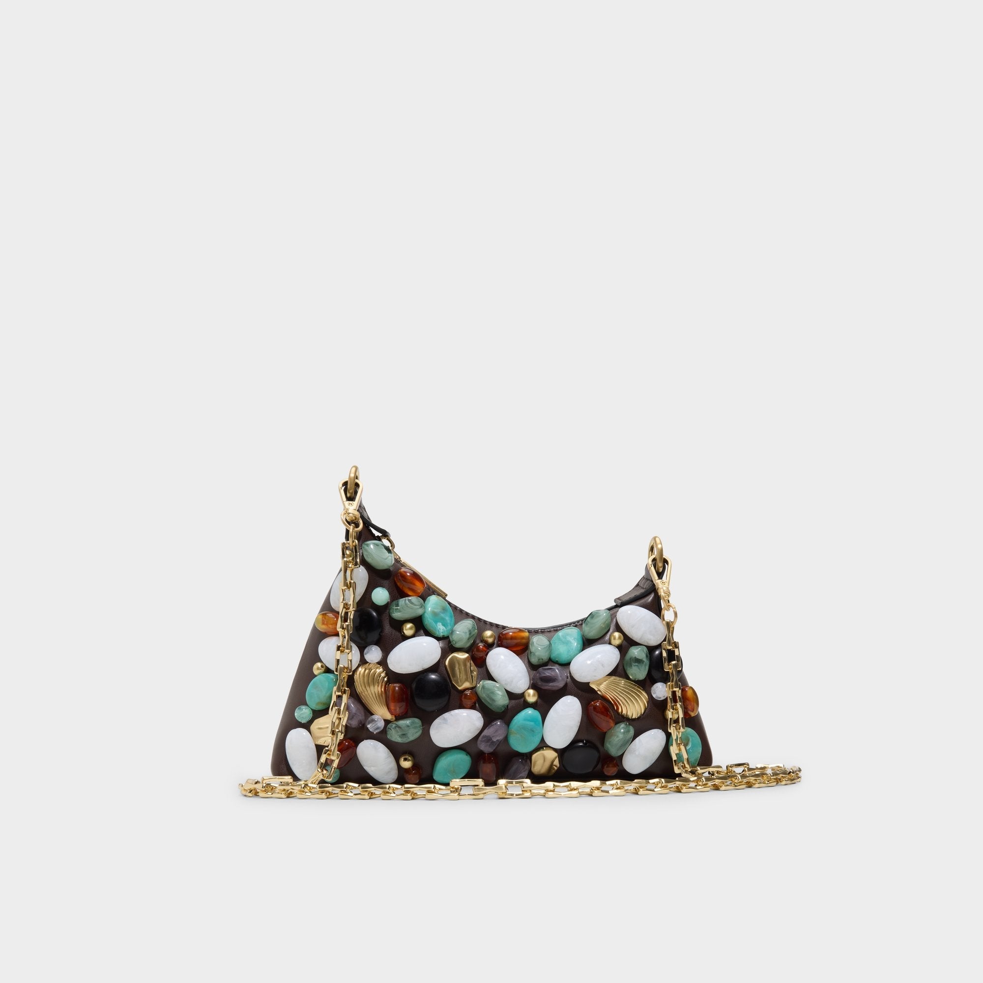 Coastalgemm in Dark Brown - Shoulder bag
