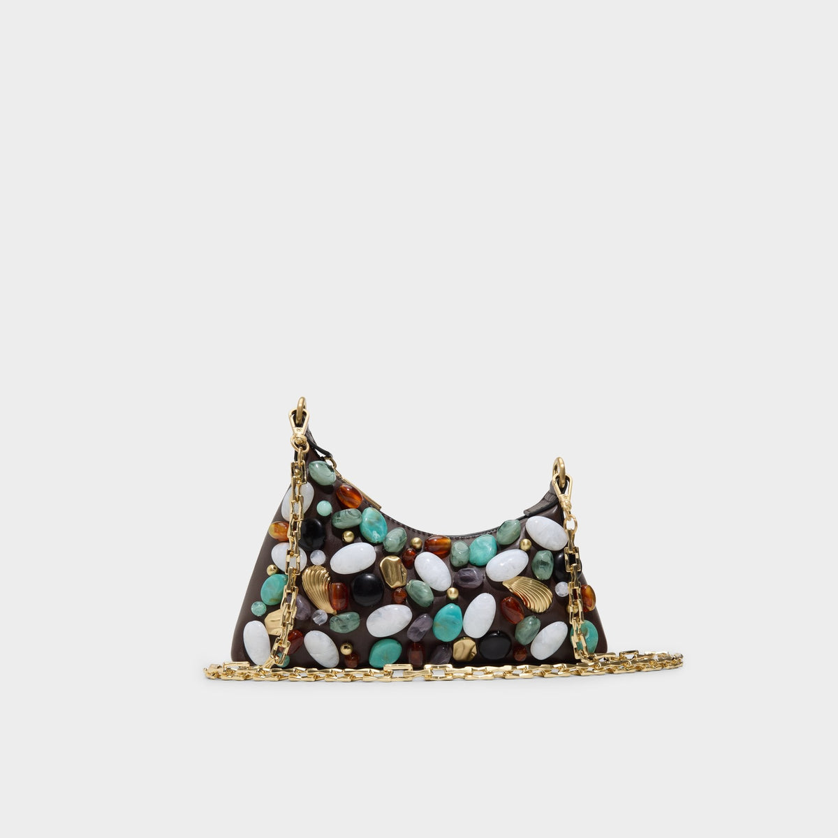 Coastalgemm in Dark Brown - Shoulder bag