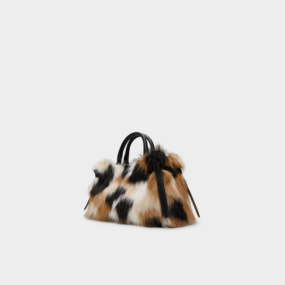 Leverr in Open Brown - Satchel bag