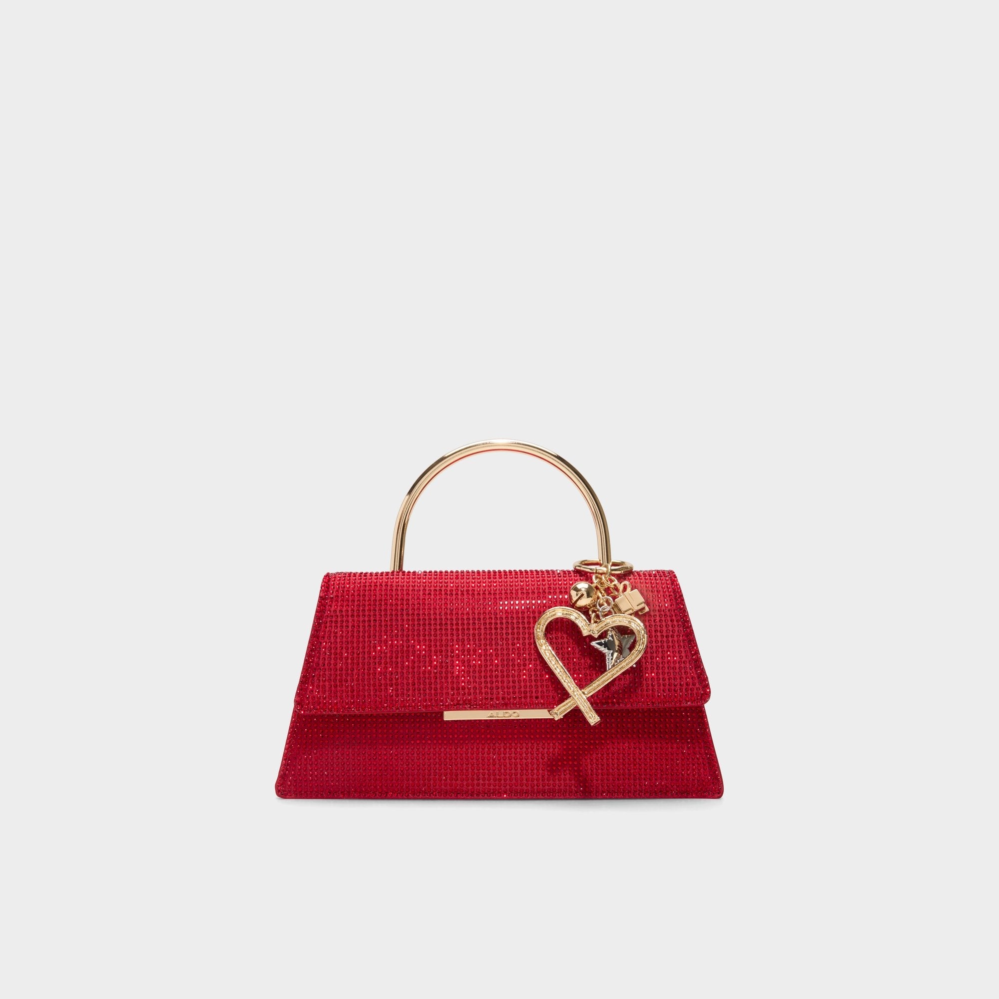 Candycanee in Red - Top handle bag