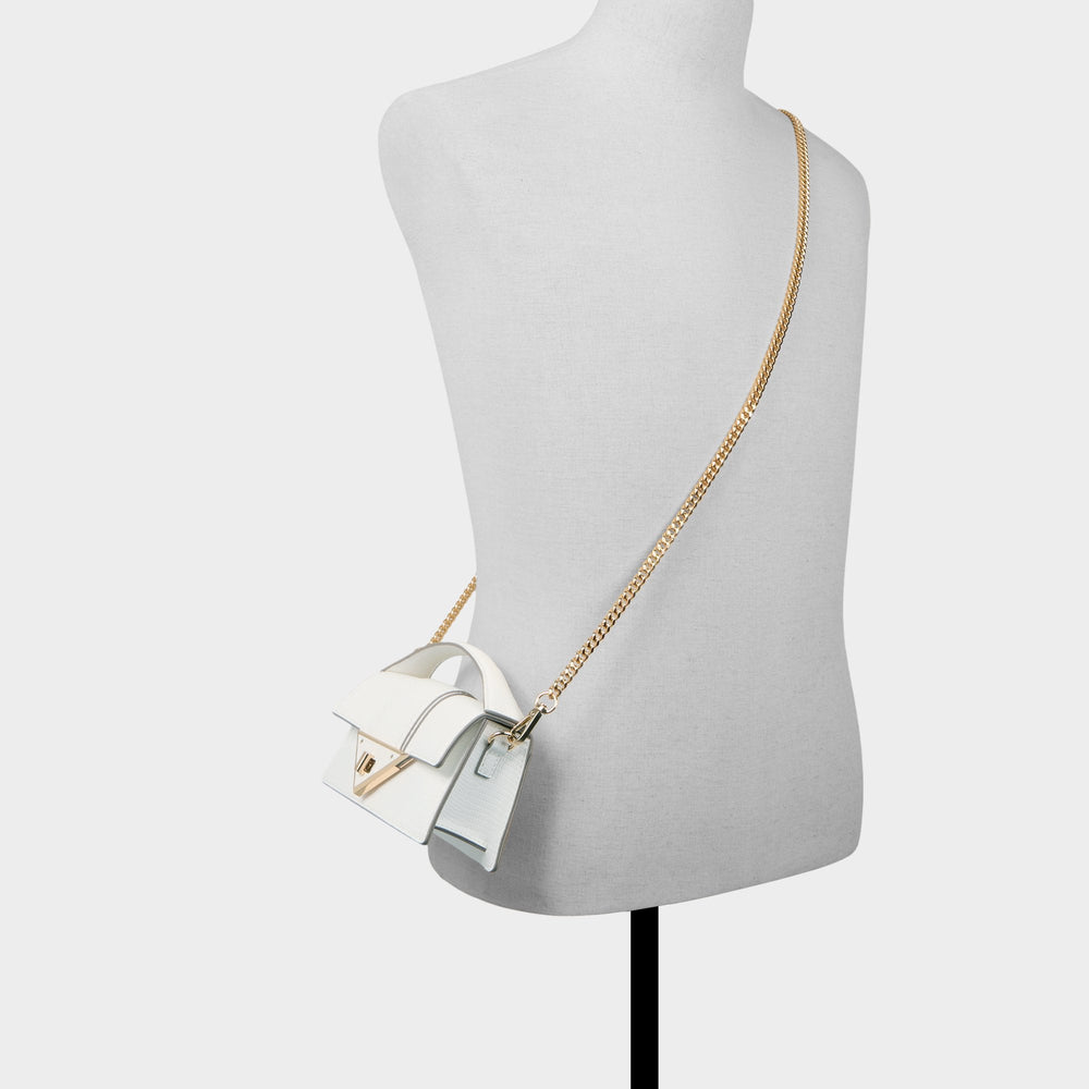 Brimeaax in White - Top handle bag