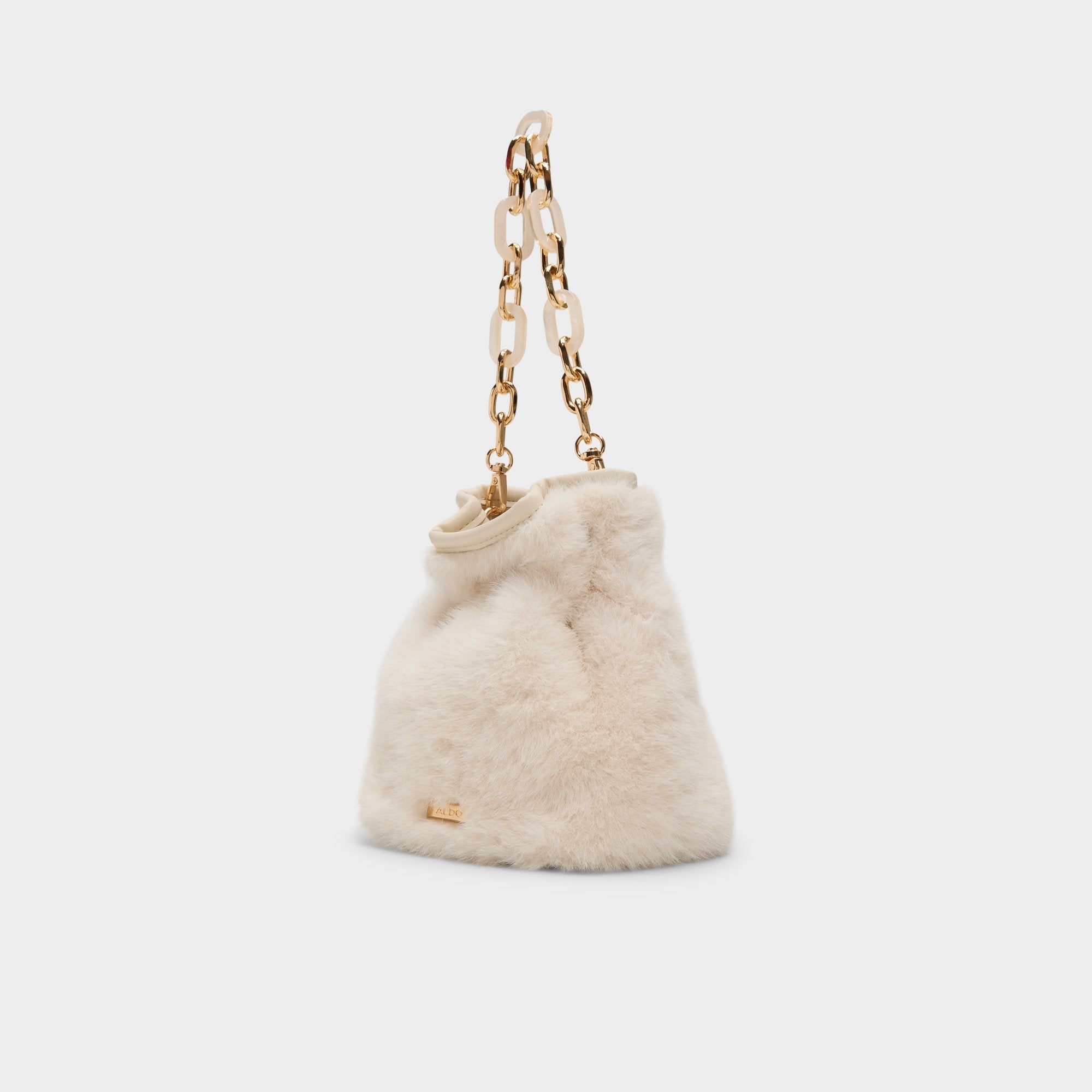 Ilynnaa in Other White - Bucket bag