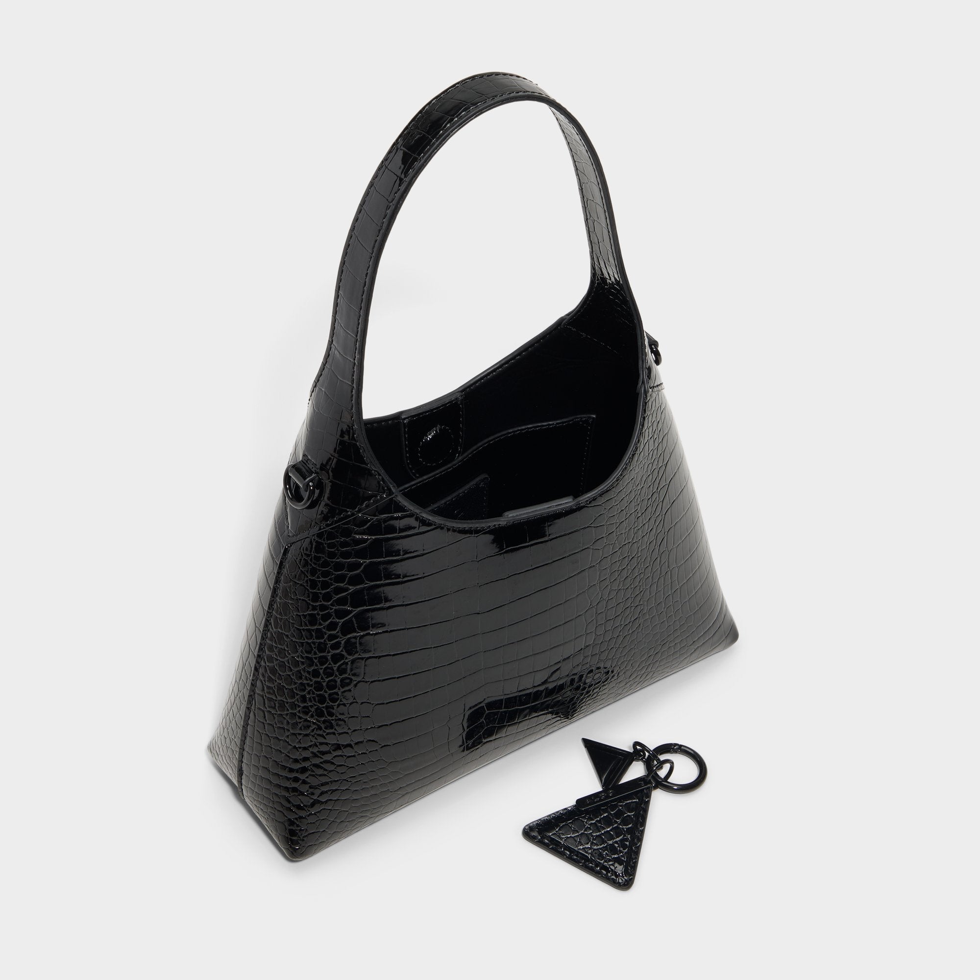 Smallharperr Black/Black Women's Shoulder Bags - Hobo bag
