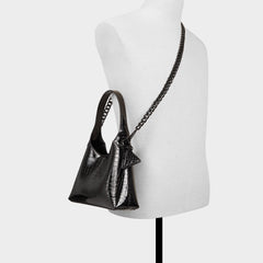 Smallharperr Black/Black Women's Shoulder Bags - Hobo bag