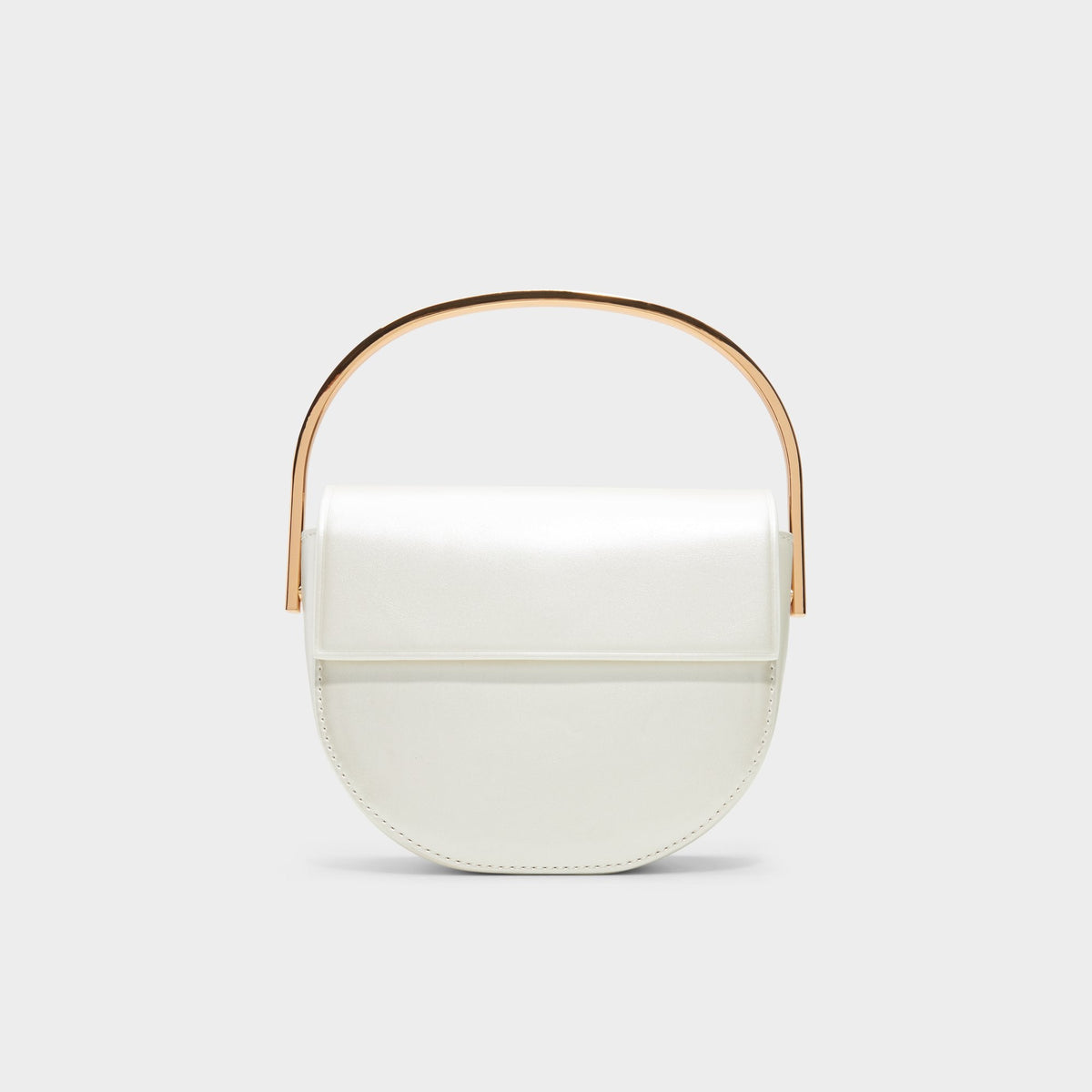Delightfullx White Women's Top Handle Bags - Top handle bag