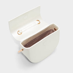 Delightfullx White Women's Top Handle Bags - Top handle bag