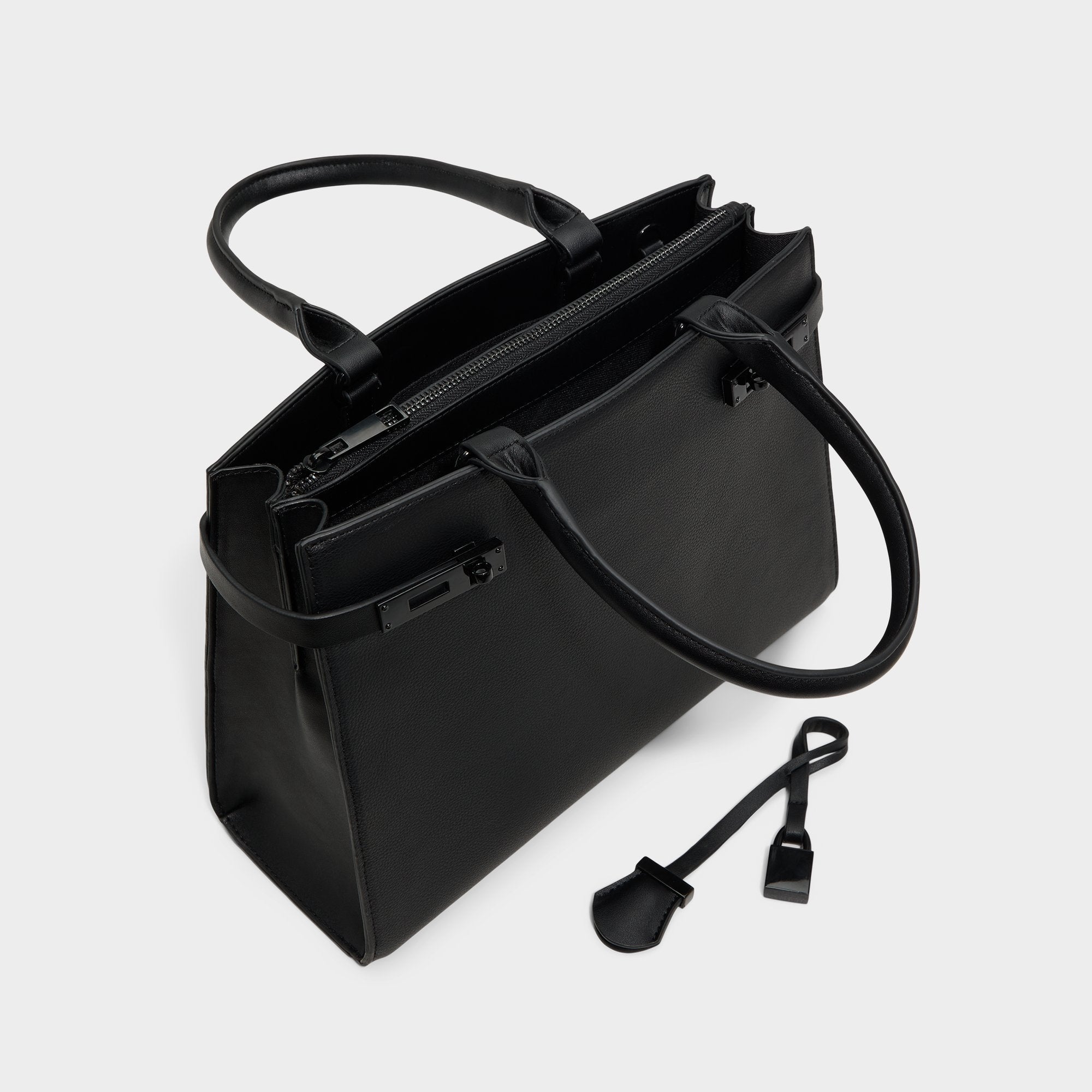Manillaax Black/Black Women's Tote & Satchel bags -