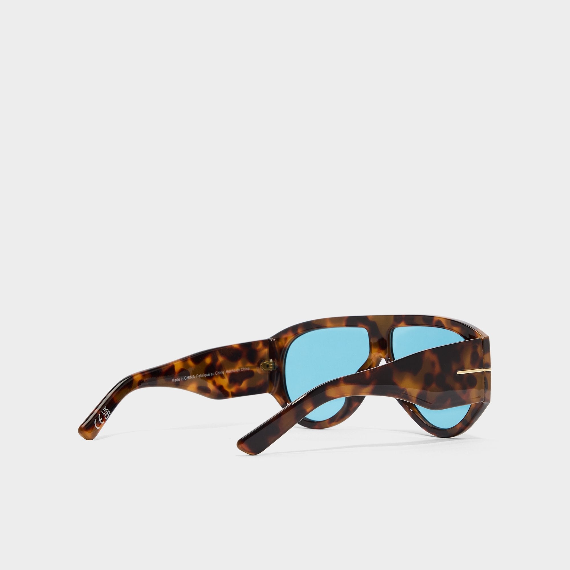 Kristiinaa in Other Brown - Aviator sunglasses