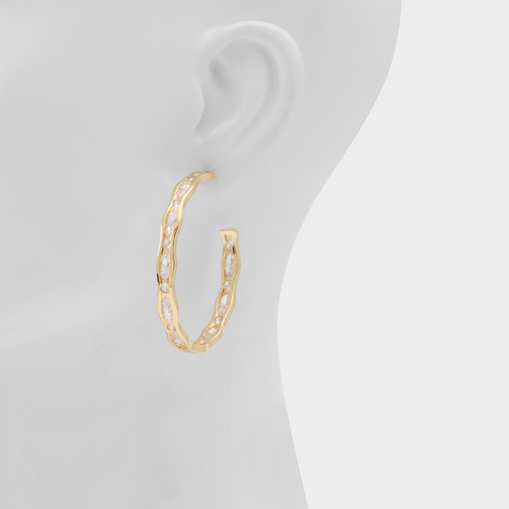 Cynthyia in Gold Clear Multi - Earrings