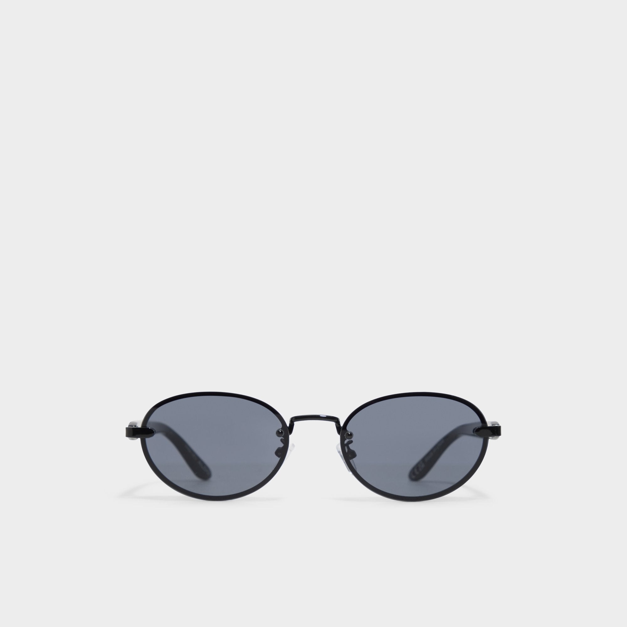 Alicee in Black - Oval sunglasses
