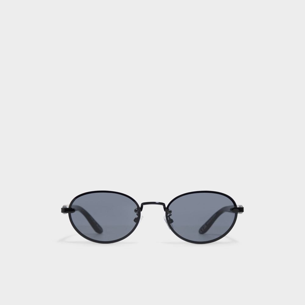 Alicee in Black - Oval sunglasses