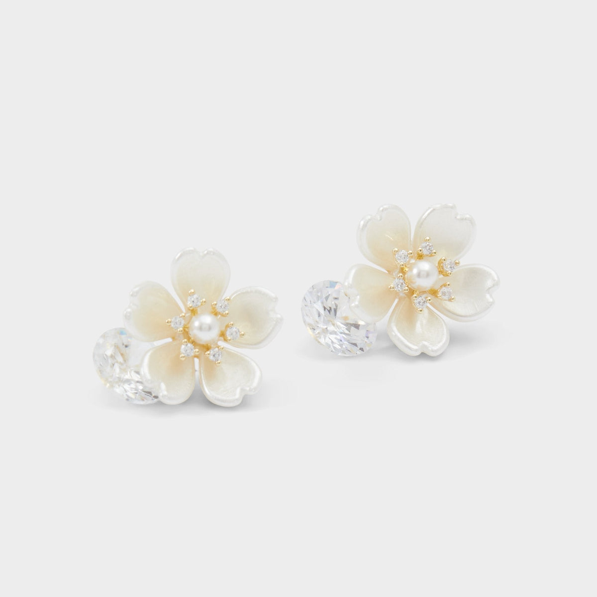 Alexiana Ice Women's Earrings - Button earrings