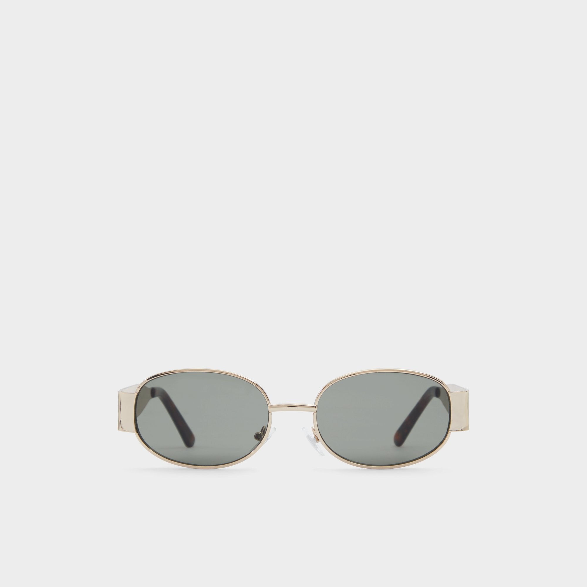 Unirerin Gold Women's Round - Round sunglasses