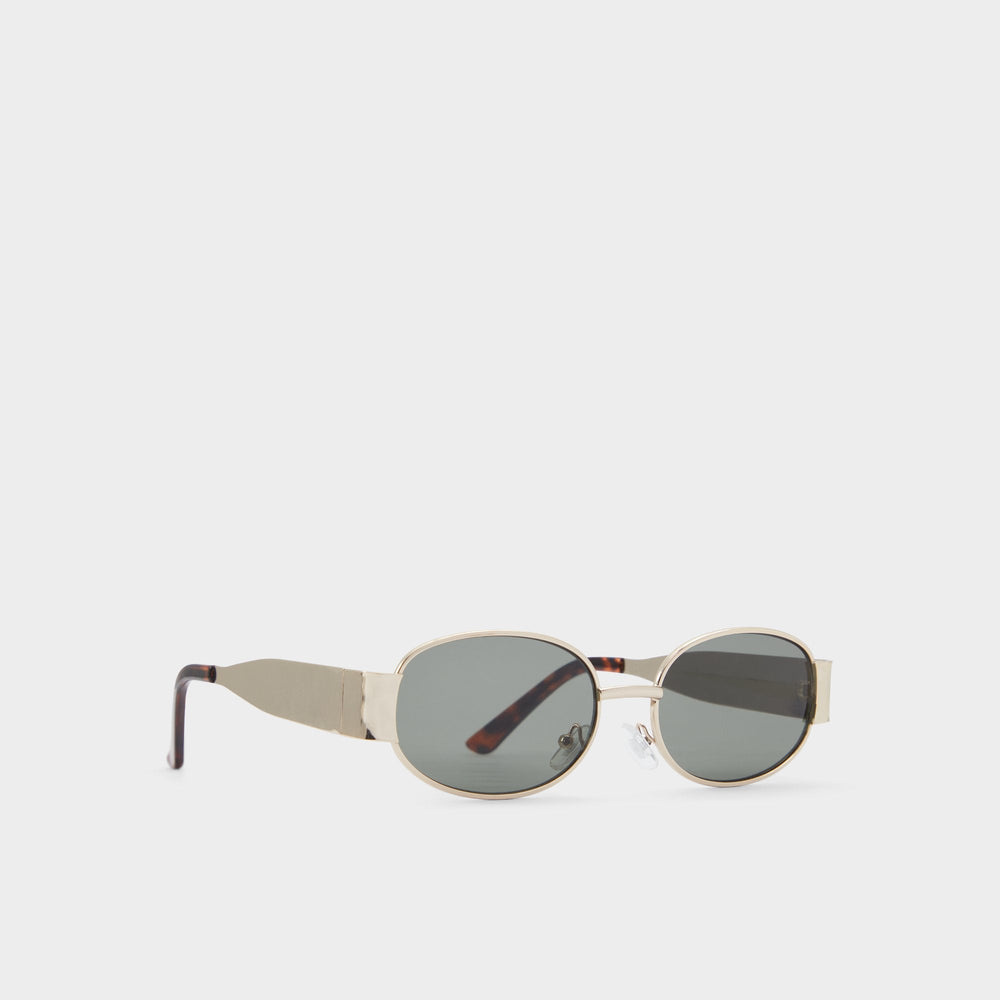 Unirerin Gold Women's Round - Round sunglasses