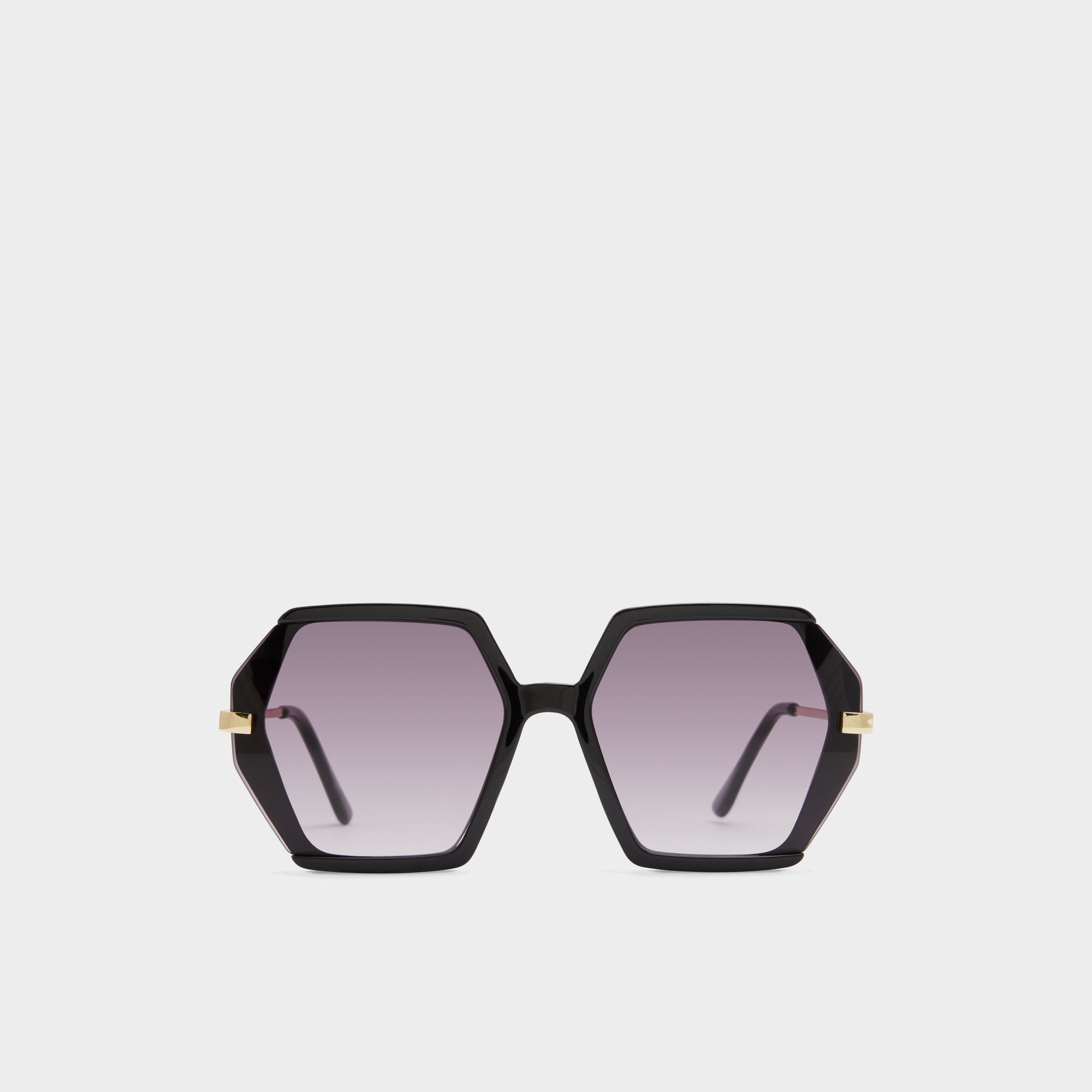 Yboa Black/Gold Multi Women's Statement sunglasses - Sunglasses