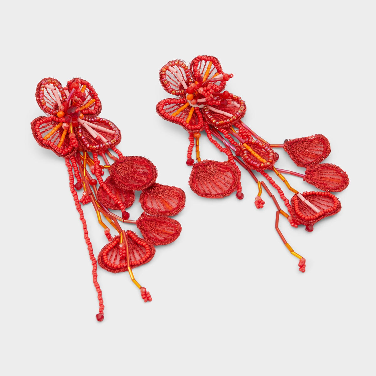 Rosellia Red Women's Earrings - Chandelier earrings