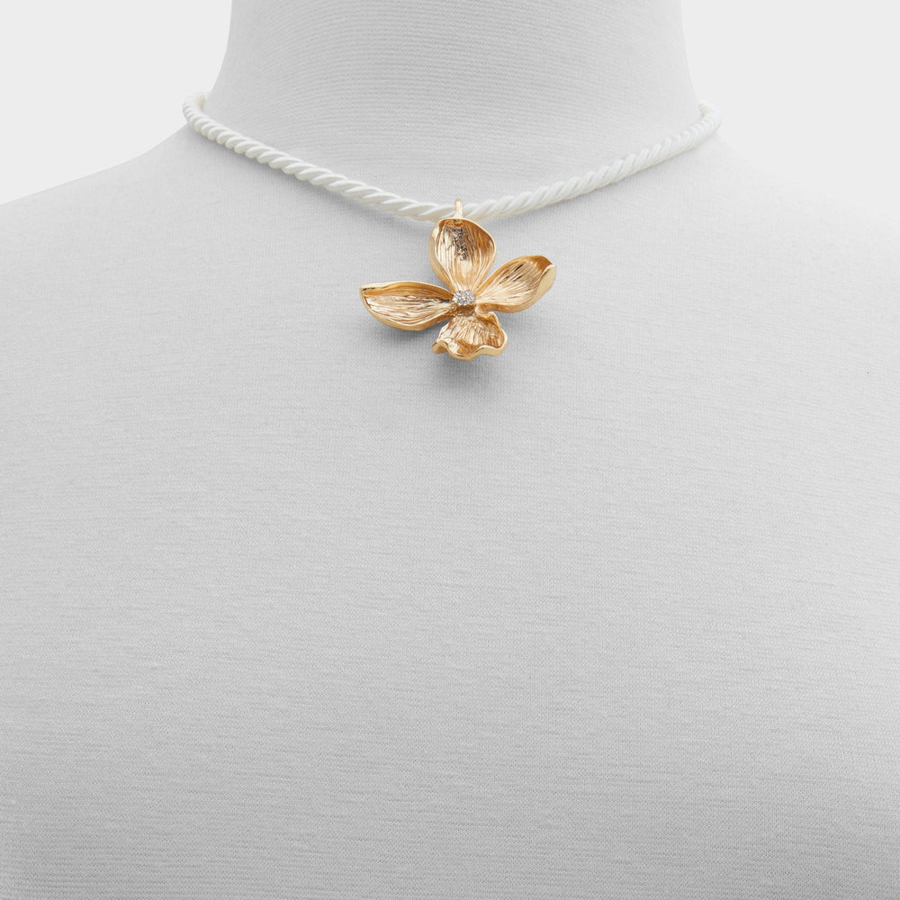 Chicadellicc Gold/Clear Multi Women's Necklaces - Necklace