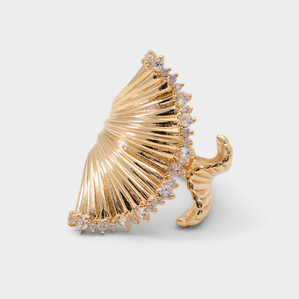 Fariarie in Gold Clear Multi - Ring